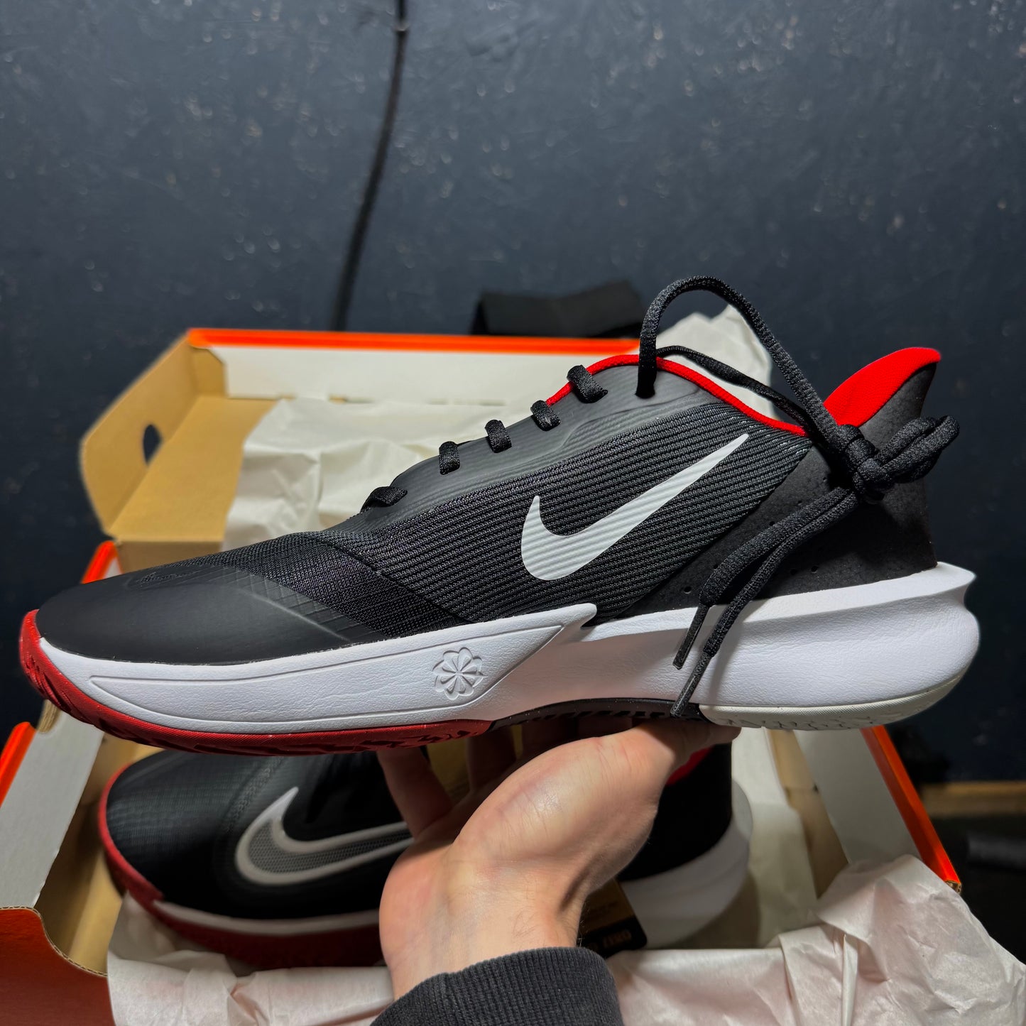 Nike Precision 7 "Black University Red"