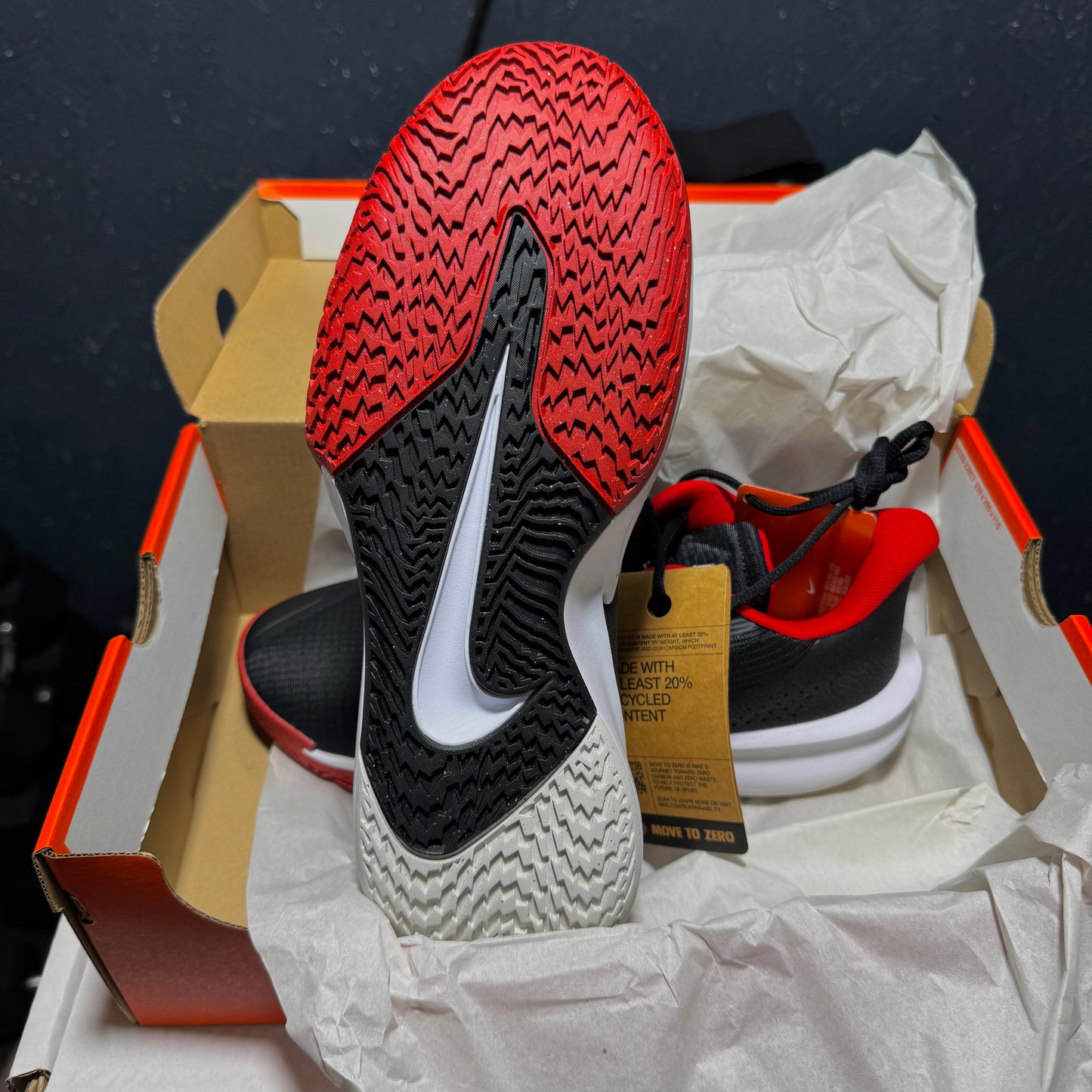 Nike Precision 7 "Black University Red"