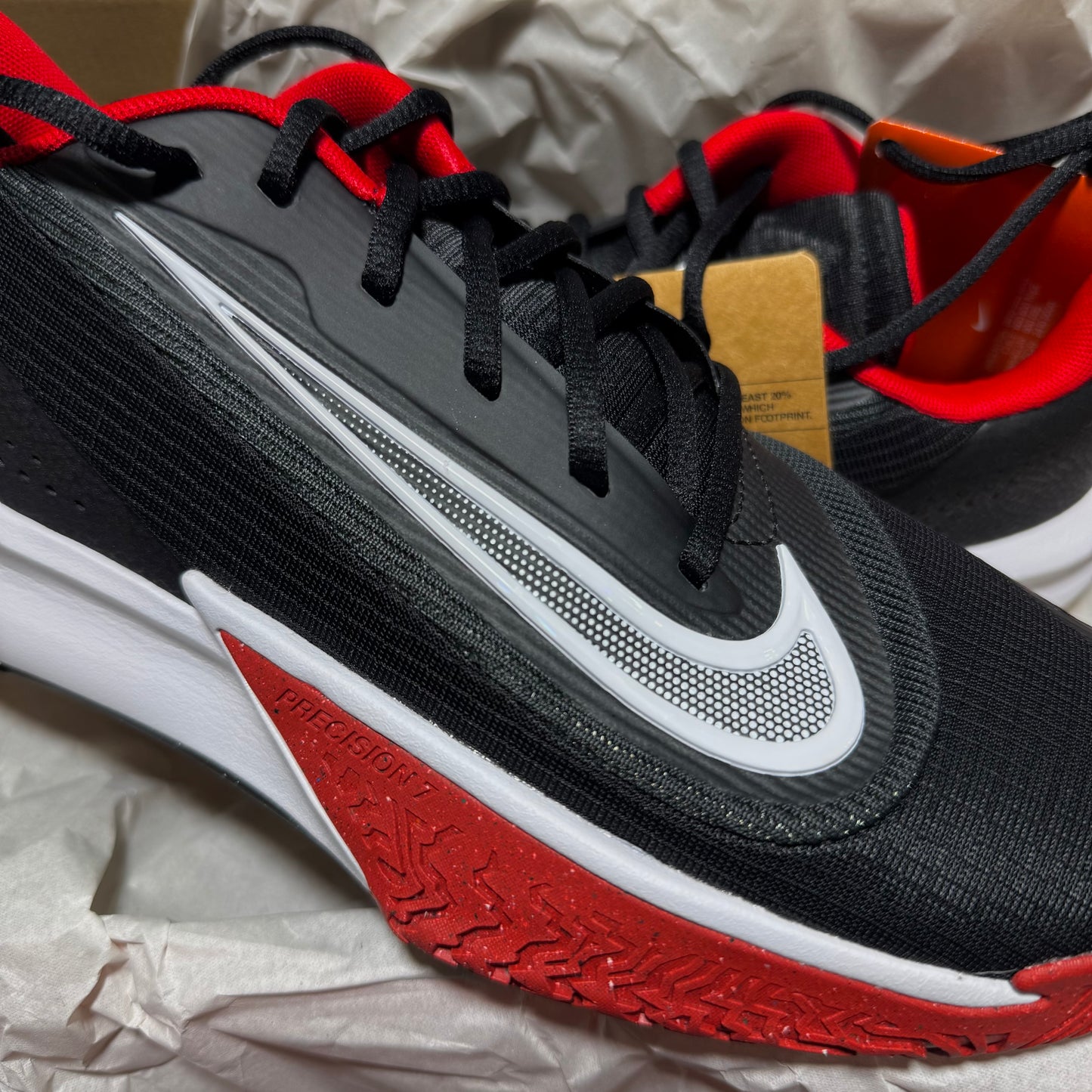 Nike Precision 7 "Black University Red"