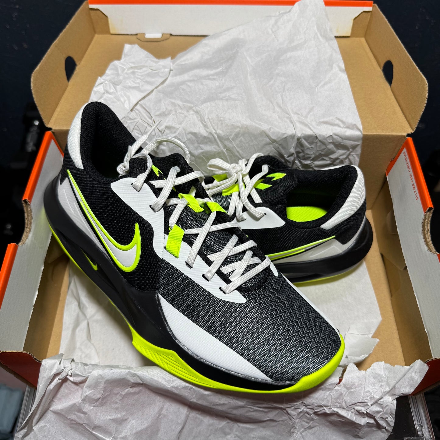 Nike Precision 6 "Black Volt Sail"